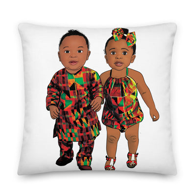 Black Twins Premium Pillow