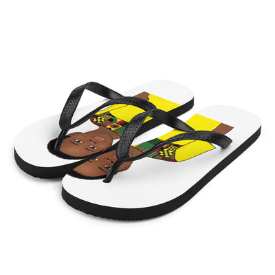 Twinning in Black Boy Joy Flip-Flops