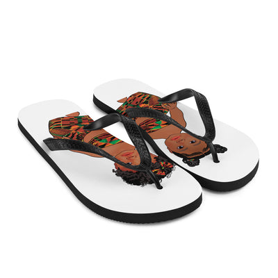 Twinning in Black Sisterhood Flip-Flops