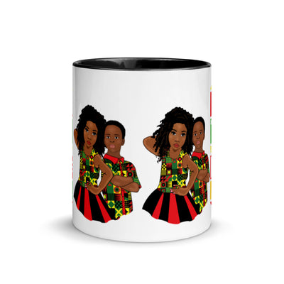 Black Twin Kids Mug