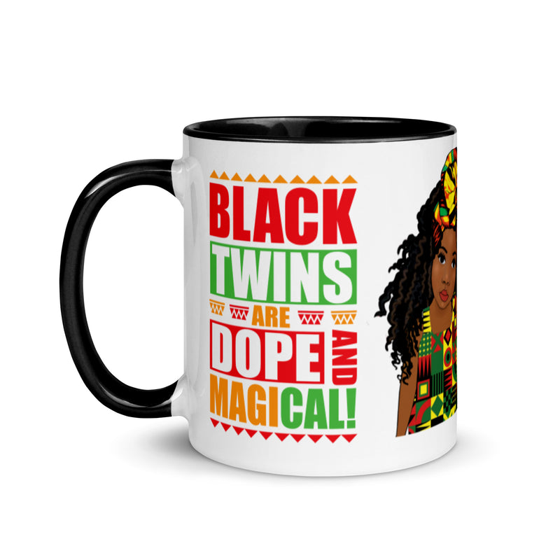 Black Girl Magic Twins Mug