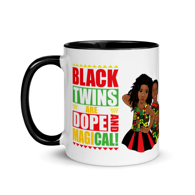 Black Twin Kids Mug