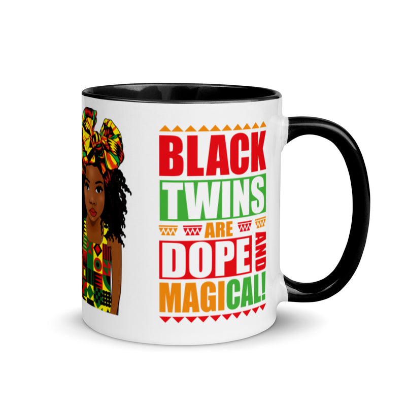 Black Girl Magic Twins Mug