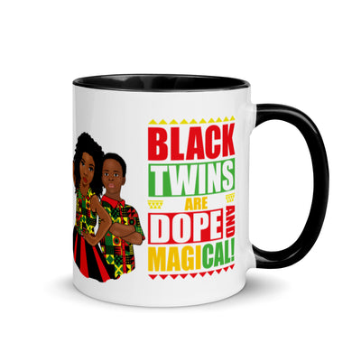 Black Twin Kids Mug