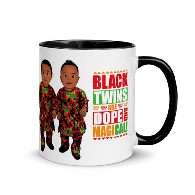 Twin Baby Boys Throw Mug