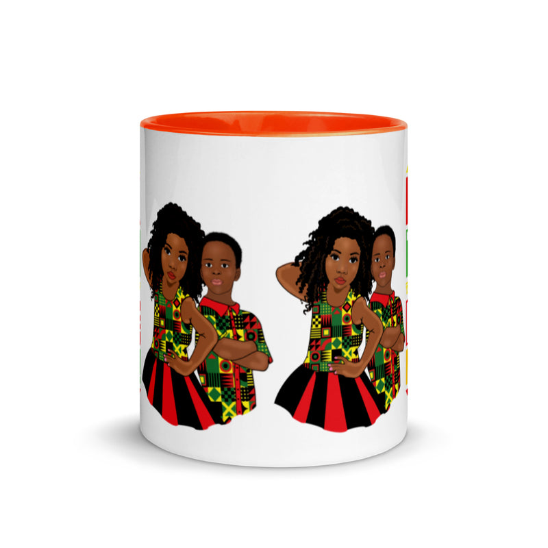 Black Twin Kids Mug