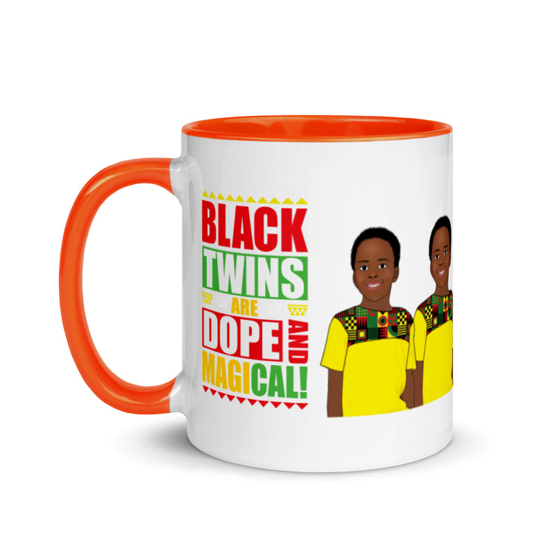 Twinning in Black Boy Joy Mug