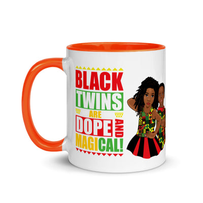 Black Twin Kids Mug