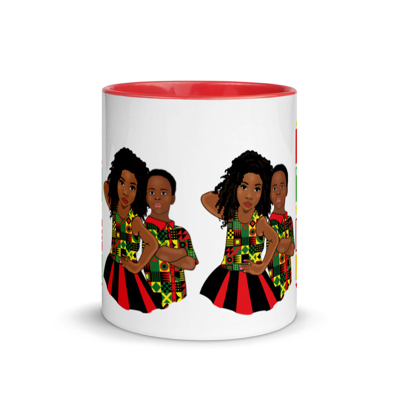 Black Twin Kids Mug