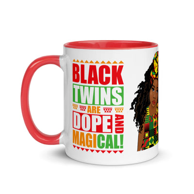 Black Girl Magic Twins Mug