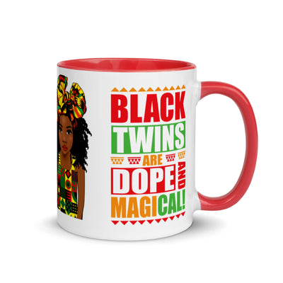 Black Girl Magic Twins Mug