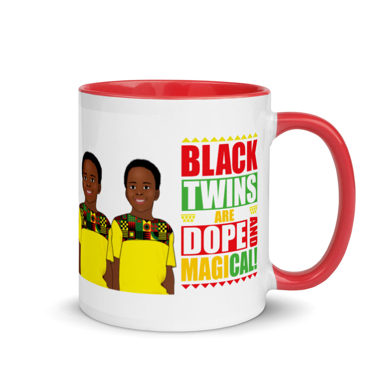 Twinning in Black Boy Joy Mug