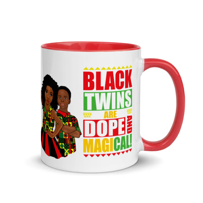 Black Twin Kids Mug