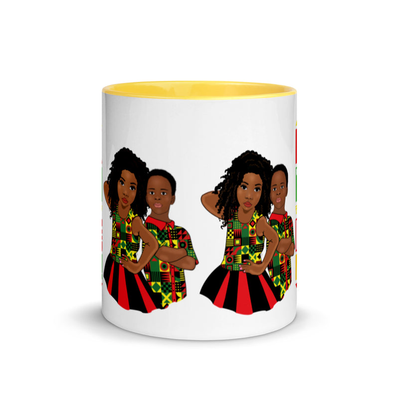 Black Twin Kids Mug