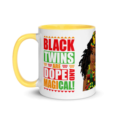 Black Girl Magic Twins Mug