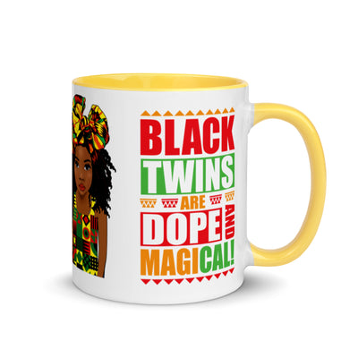 Black Girl Magic Twins Mug