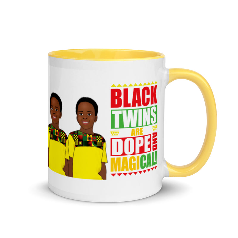 Twinning in Black Boy Joy Mug