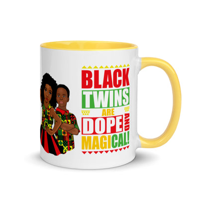 Black Twin Kids Mug