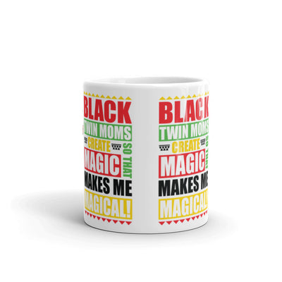 Black Twin Moms Create Magic Mug