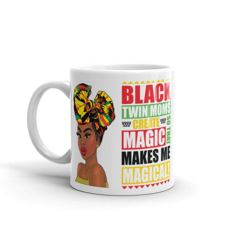 Black Twin Moms Create Magic Mug