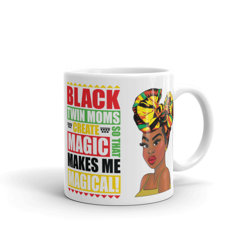 Black Twin Moms Create Magic Mug