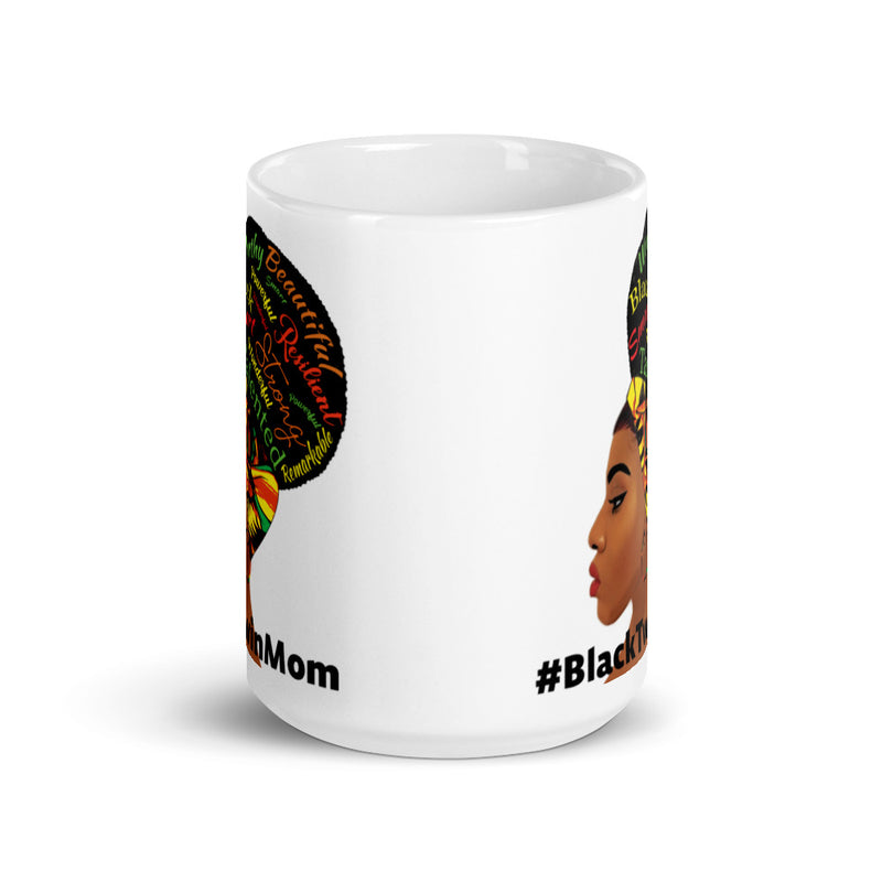 Black Twins Mom Mug