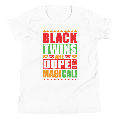 Black Twins Unity Kids Tee